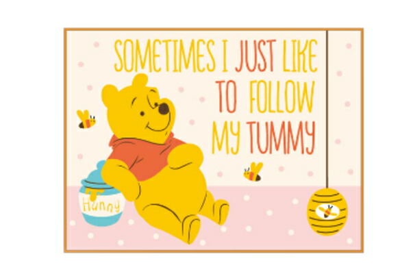 【送料無料】　ディズニーキャラクター　レジャーシート中ハニーメロディー　くまのプーさん　ディズニー　映画　敷物　シート　マット　遠足　アウトドア　子供　キッズ　雑貨　グッズ　かわいい画像