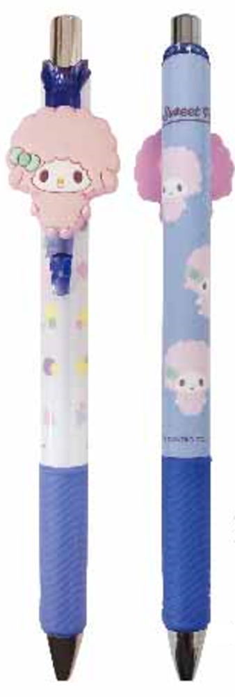 楽天市場】サンリオキャラクターズ マスコット付き4色ボールペンマイ