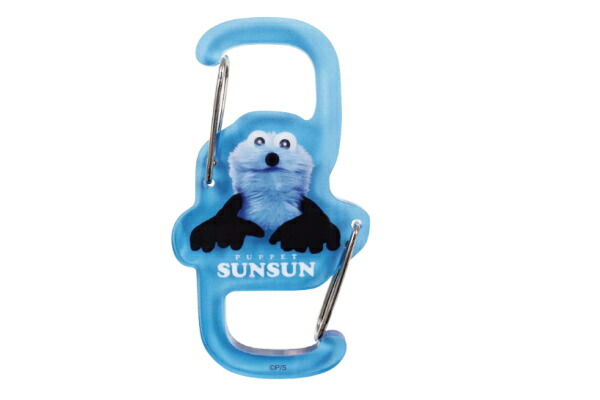 楽天市場】パペットスンスン カラビナぬいぐるみファスナーマスコット