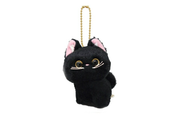 Amazon.co.jp: Ribbon Cat リボンキャット マスコット 黒猫