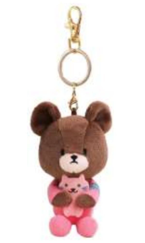 楽天市場】くまのがっこう チャームマスコットキーホルダーレッド 赤