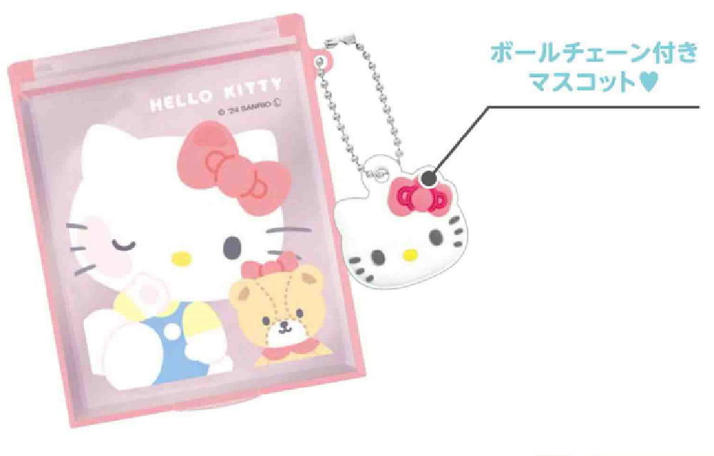 Sanrio チャーミーキティ バッグ型　ミラー付きストラブトリトD3503 Sanrio チャーミーキティ バッグ型 ミラー付きストラブトリト