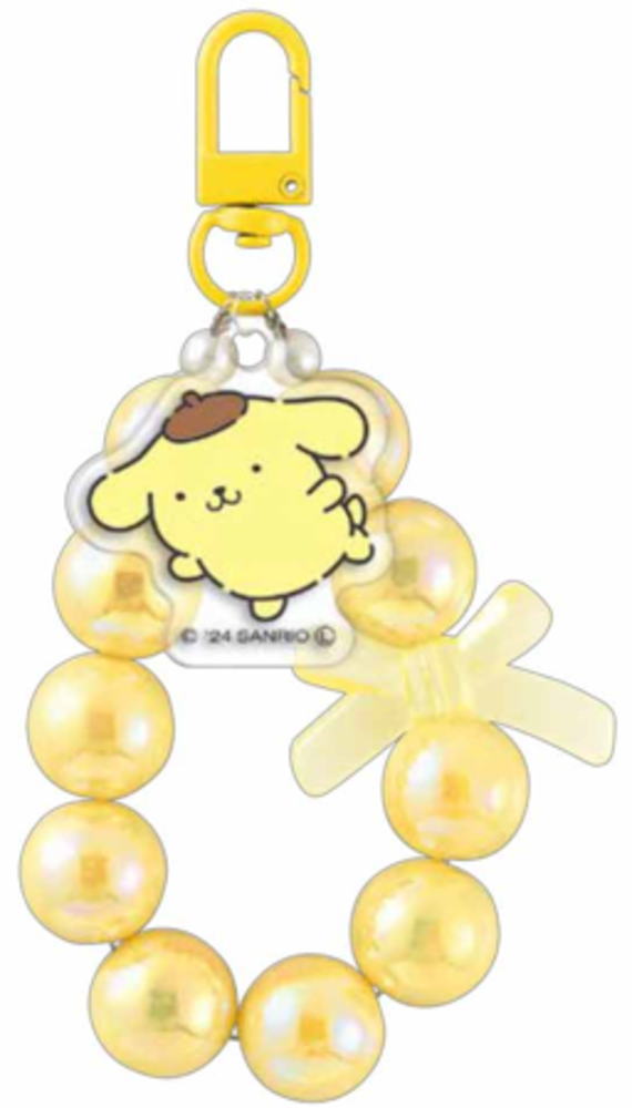 楽天市場】ポムポムプリン オーロラビーズ アクリルチャーム付き