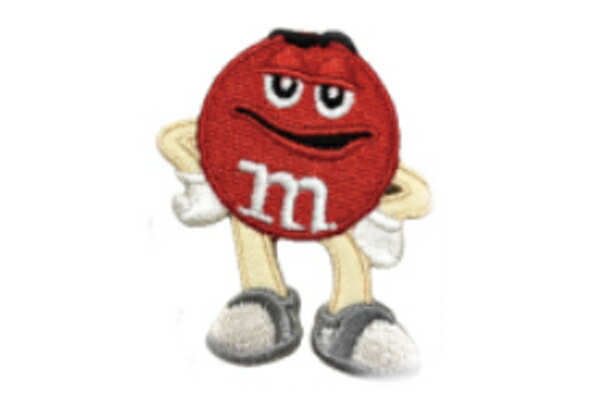 楽天市場】ワッペン M&M's エムアンドエムズ チョコレート