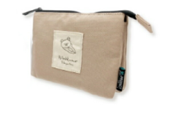 楽天市場】リラックマ 仕切付クリアポーチ うみリラきぶん 水中 6614