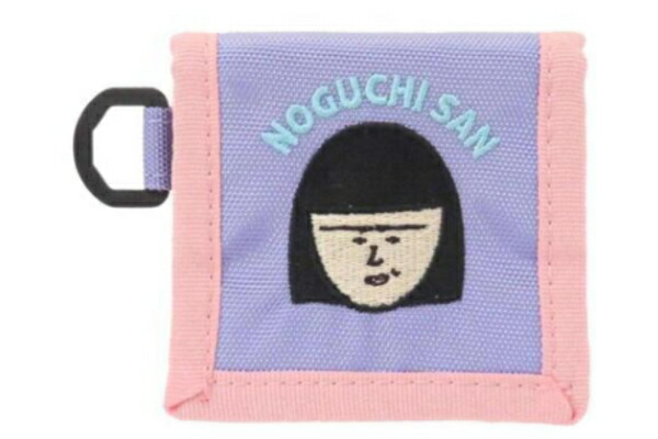 【送料無料】　　ちびまる子ちゃん　P刺繍コインケース野口さん　さくらももこ　テレビ　アニメ　漫画　ポーチ　ケース　小銭入れ　収納　子供　キッズ　雑貨　グッズ　かわいい画像