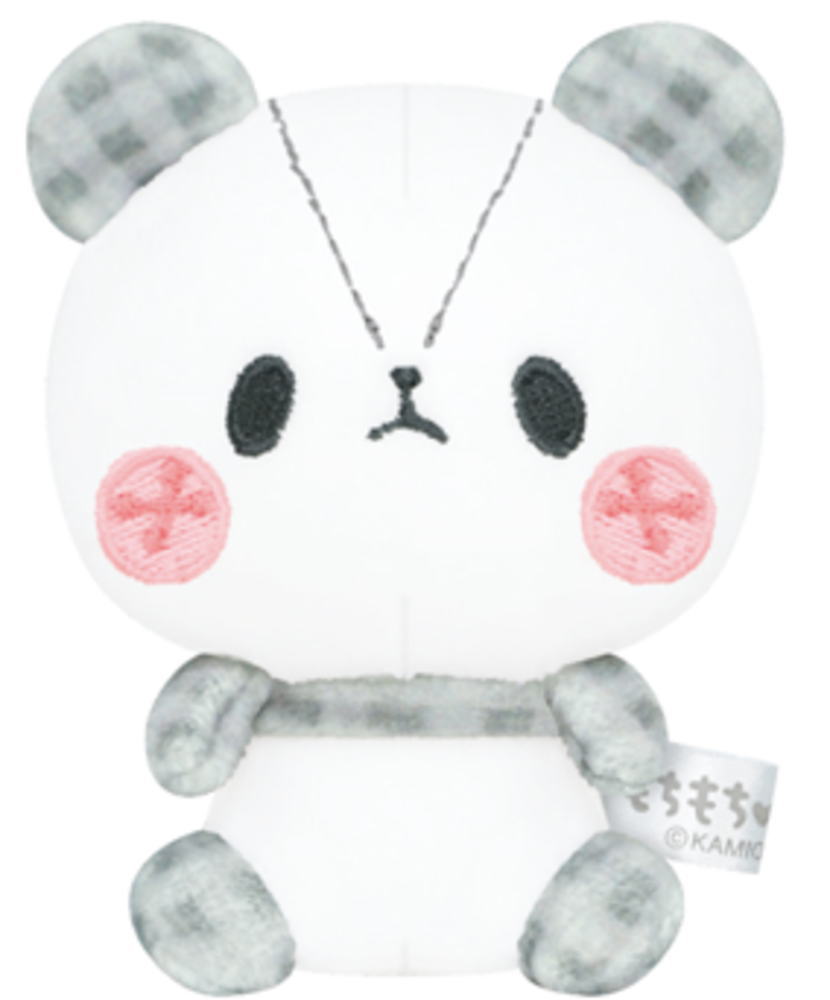 楽天市場】もちもちぱんだ ちょこのりふれんずぬいぐるみハートぱん