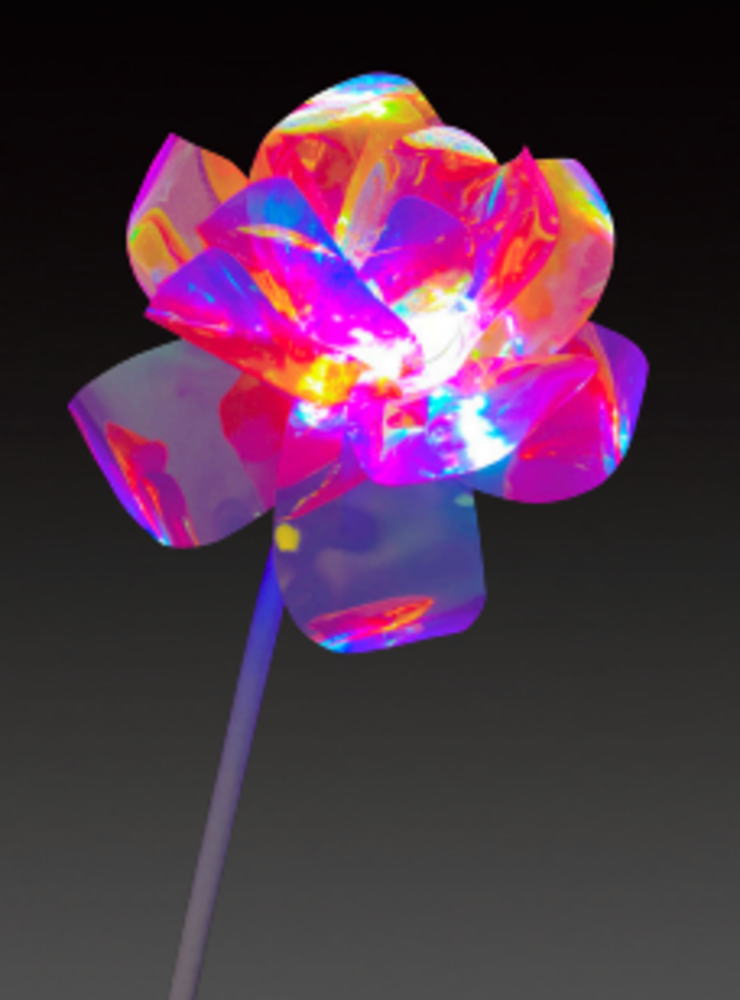 イルミネーション LEDドリームシャインフラワー30花 カラフル モチーフ きれい 美しい 光 冬 クリスマス ツリー 飾り エコ 電飾 LED 野外 屋外 雑貨 グッズ かわいい|AOIデパート