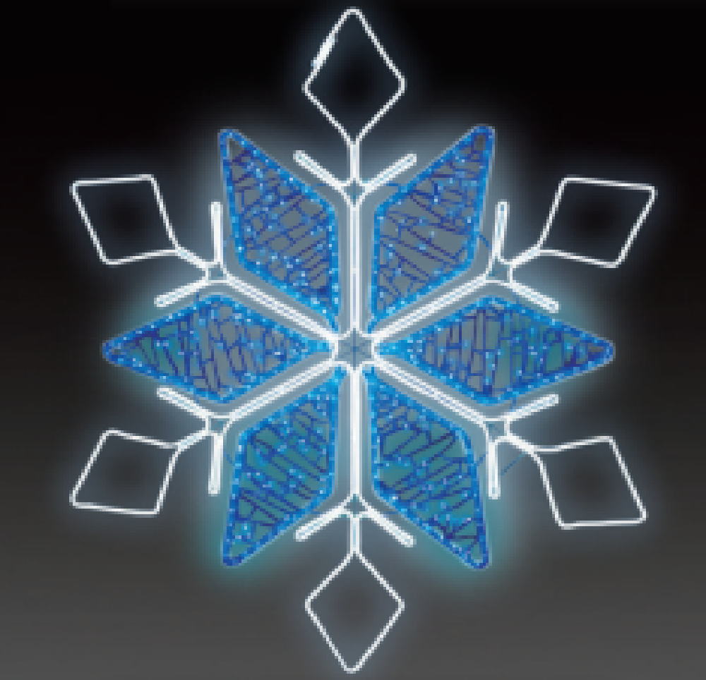 照度 LEDフレキシダブルカラークリスタルホワイトブルー 白 青 雪のたま物 派手 画題 好いたらしい 見目麗しい 光 冬 クリスマス 天然木 飾りつけ エコ 電飾 LED 室外 室外 雑貨 グッズ 愛くるしい