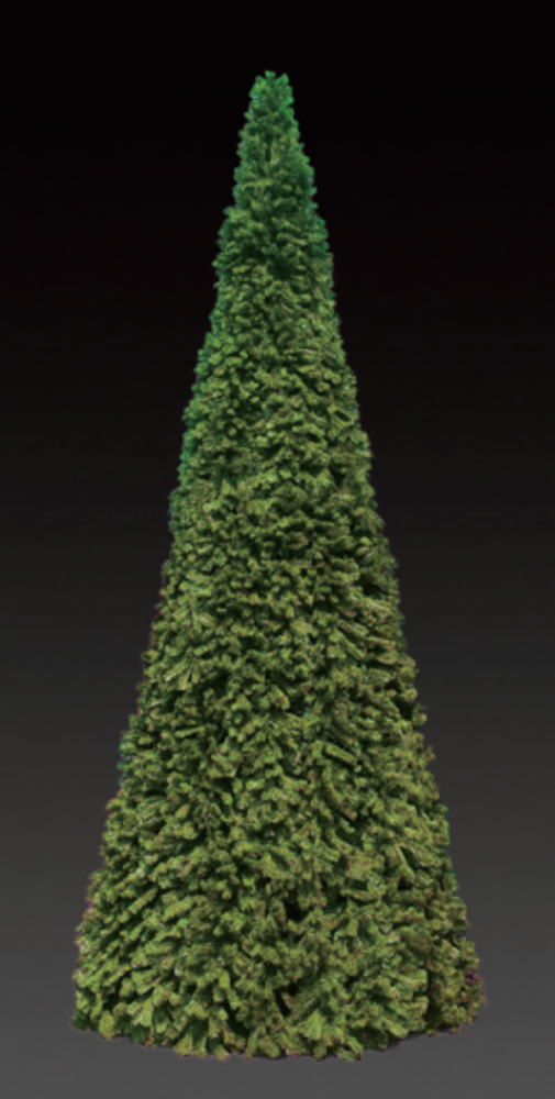 照度 ビッグコーンツリースリム5m 緑であること 緑 木 クリスマス 天然木 派手 動機 好いたらしい 素晴らしい 光 冬 寄り合い でき事 飾りつけ 電飾 LED 屋外 露天 雑貨 グッズ 愛くるしげ