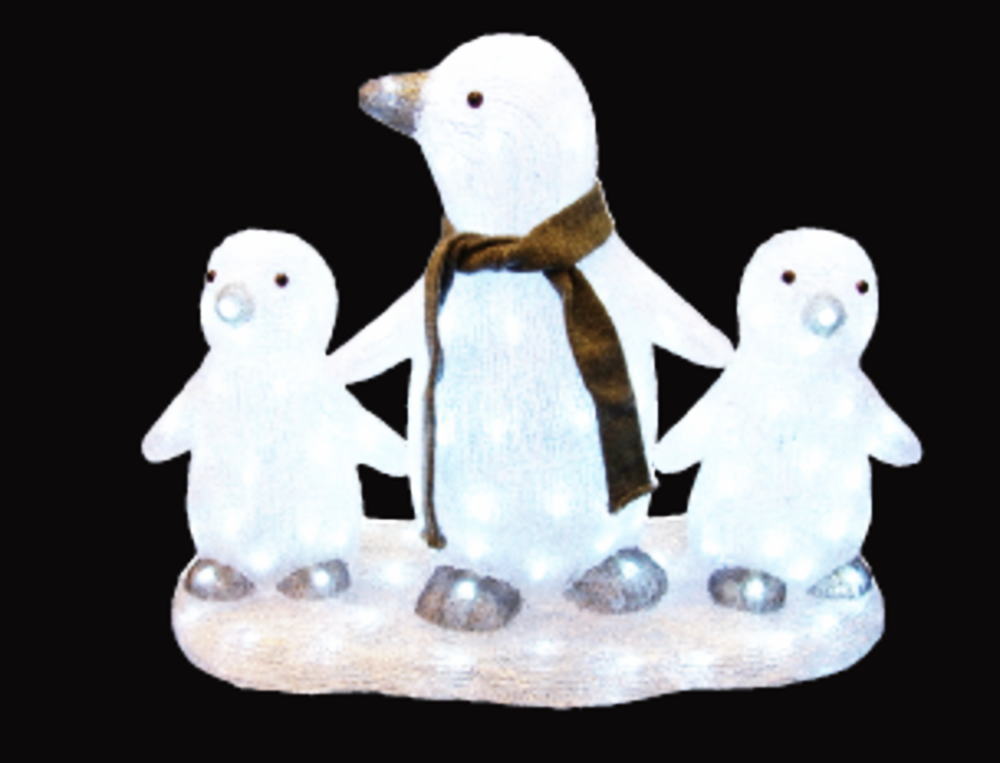 照度 ペンギン身寄り毛の荒物 毛の荒物 3D画題 好いたらしい 見目麗しい 光 冬 クリスマス 寄り合い 出来事 LED 飾りつけ エコ 電飾 室外 室外 雑貨 グッズ 愛くるしい