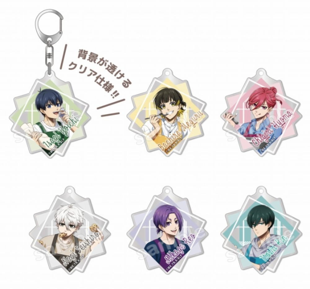 楽天市場】【クジ】 ブルーロック トレーディングアクリルキーホルダー