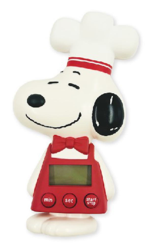 【楽天市場】【送料無料】 スヌーピー SNOOPY キッチンタイマーシェフ ウッドストック ピーナッツ すぬーぴー キャラクター タイマー ...