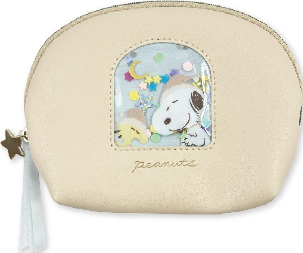 【楽天市場】【送料無料】 スヌーピー SNOOPY ティッシュポーチベージュ 茶 Sweet Dream ウッドストック ピーナッツ ...