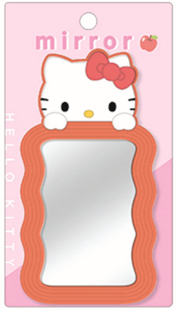 楽天市場】【サンリオキャラクター】ダイカットシリコンミラー【ハロー