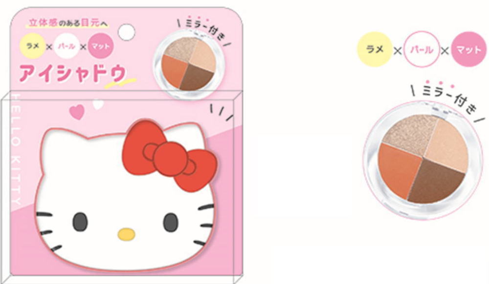 楽天市場】サンリオキャラクターズ アイシャドウハローキティ