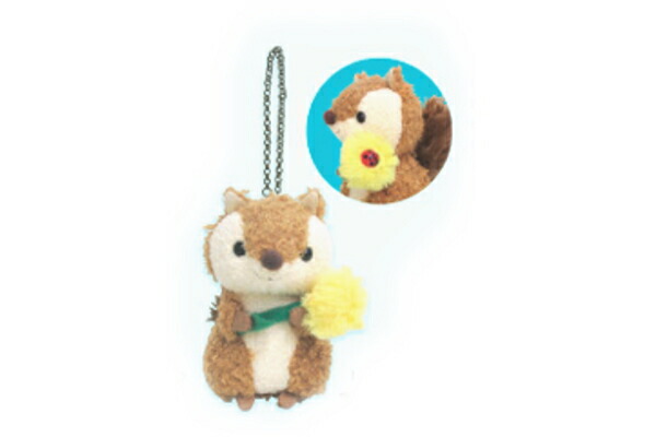 楽天市場】オリジナル マスコットぬいぐるみりすのサック リス 動物