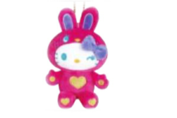 ハローキティカラフルパグマスコット　あおむし ハローキティカラフルパグマスコット あおむし