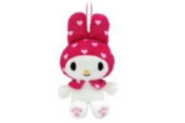 Sanrio　マイメロ　ぬいぐるみ　バッジ サンリオ マイメロディ くっつきぬいぐるみバッジ マイメロ