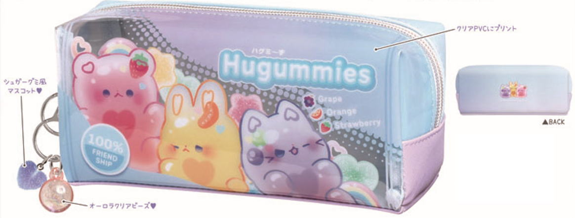 楽天市場】オリジナル シングルBOXペンケースハグミーず 動物 アニマル