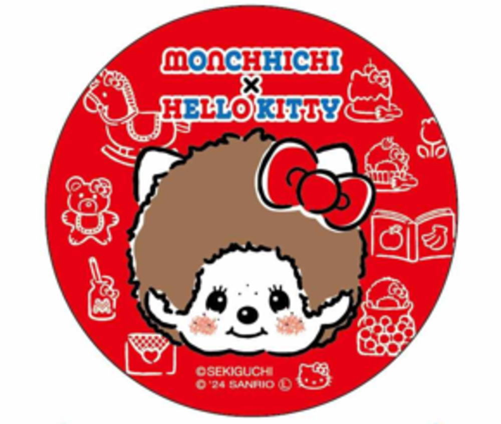 キティちゃん　バッジ（バッチ）（バッヂ） コンプリートBOX〉ハローキティ シークレット刺繍缶バッジ
