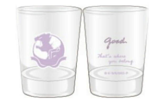 文豪ストレイドッグス　ミニグラス芥川龍之介　あくたがわりゅうのすけ　文スト　アニメ　漫画　コミック　推し　推し活　コップ　カップ　食事　食器　キッチン　雑貨　グッズ　かわいい画像