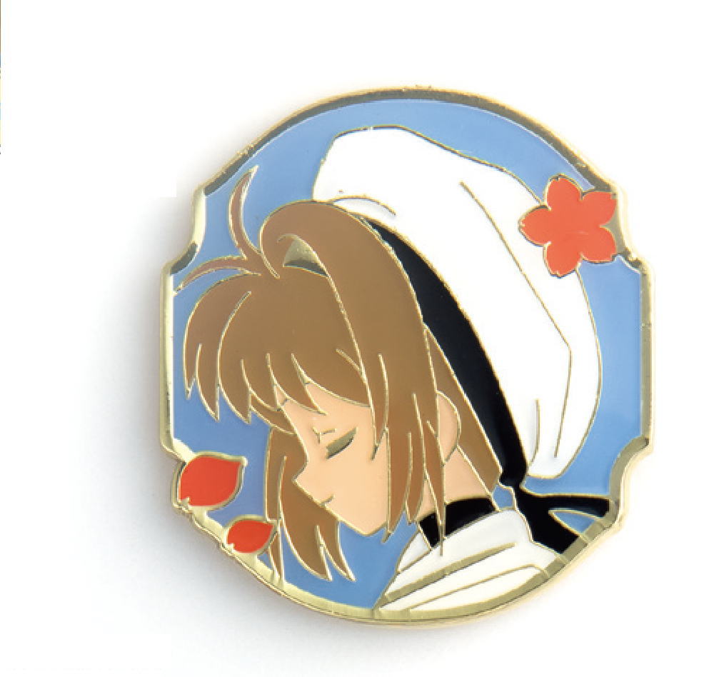 さくら アニメスタイル ピンバッジ さくら アニメスタイル ピンバッジ
