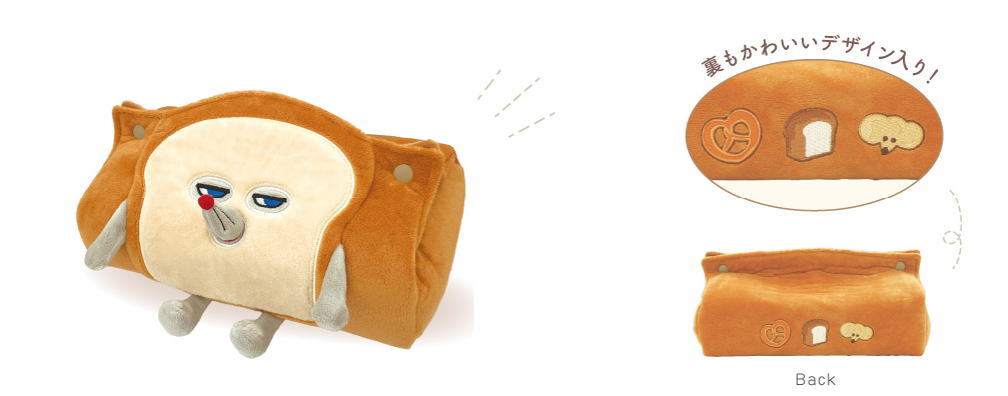 パンどろぼう　ポップアップストア限定　ティッシュケース　ティッシュカバー パンどろぼう ポップアップストア限定 ティッシュケース