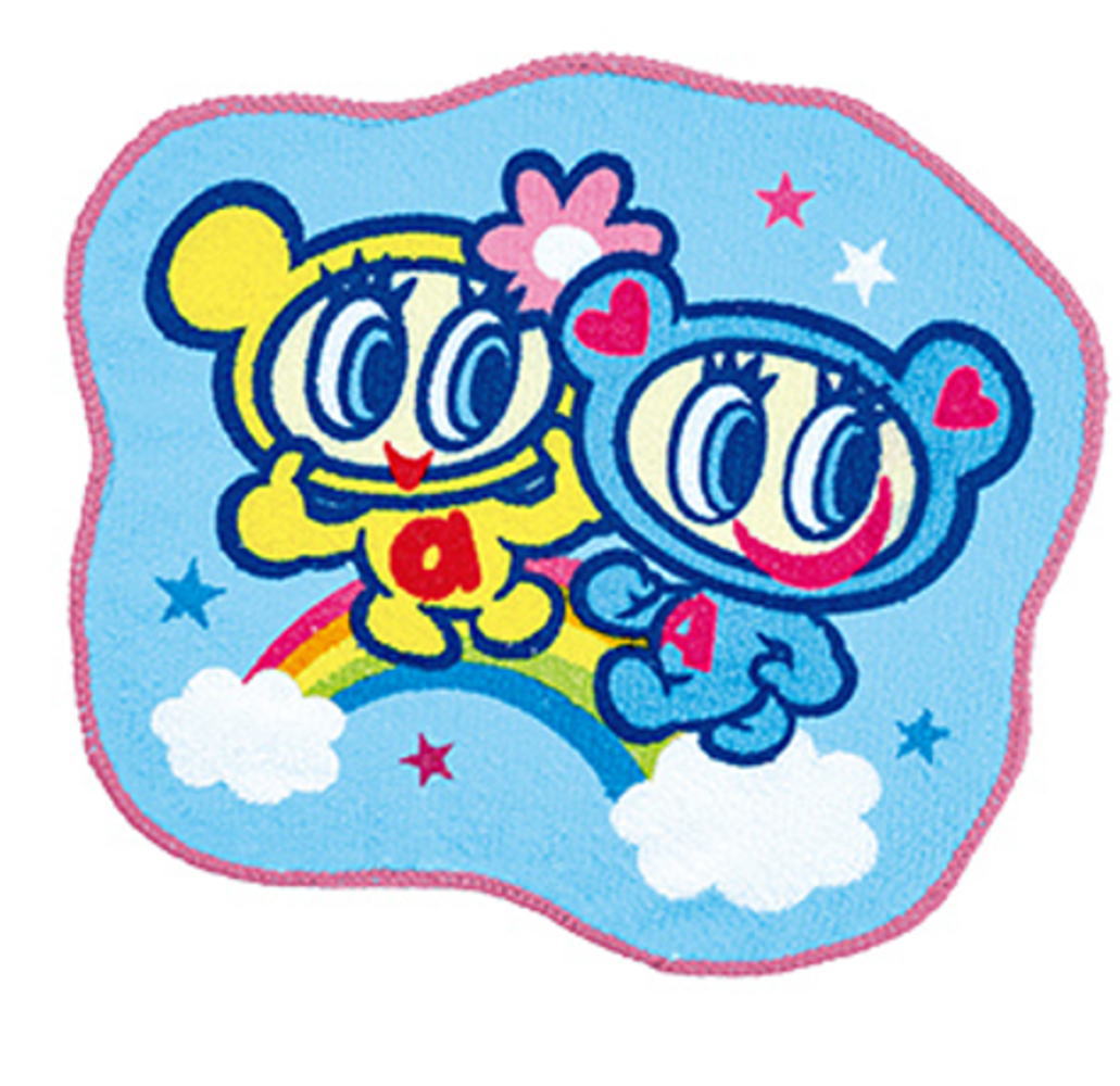 楽天市場】エンジェルブルー ダイカットミニタオル レインボー Angel