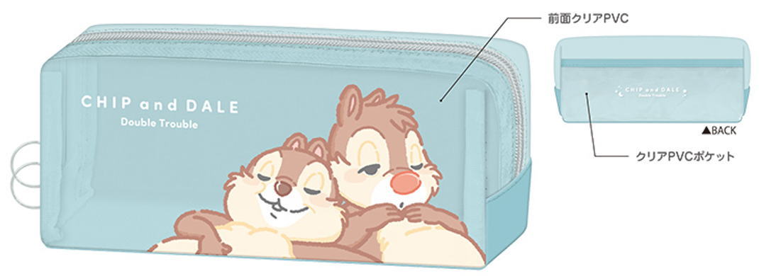 楽天市場】ディズニー チップ＆デール ボックスペンケース