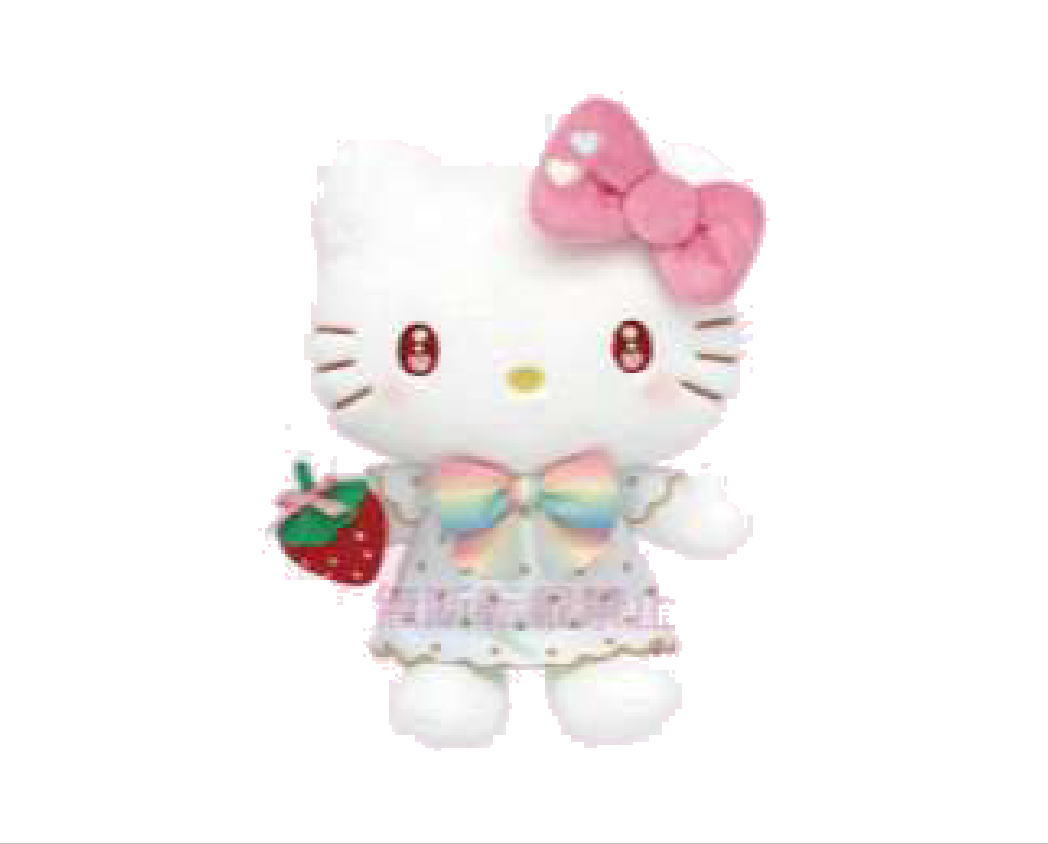 楽天市場】【送料無料】 サンリオキャラクターズ ぬいぐるみM いちご