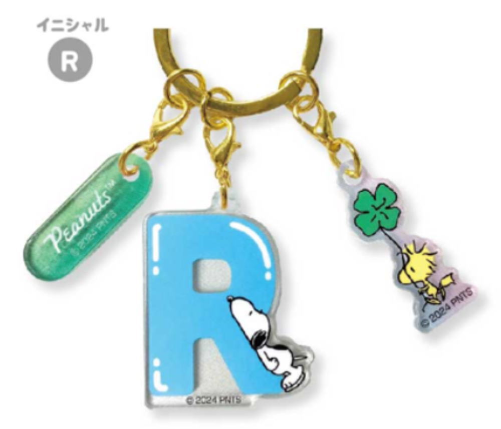 楽天市場】スヌーピー SNOOPY イニシャル3連アクリル