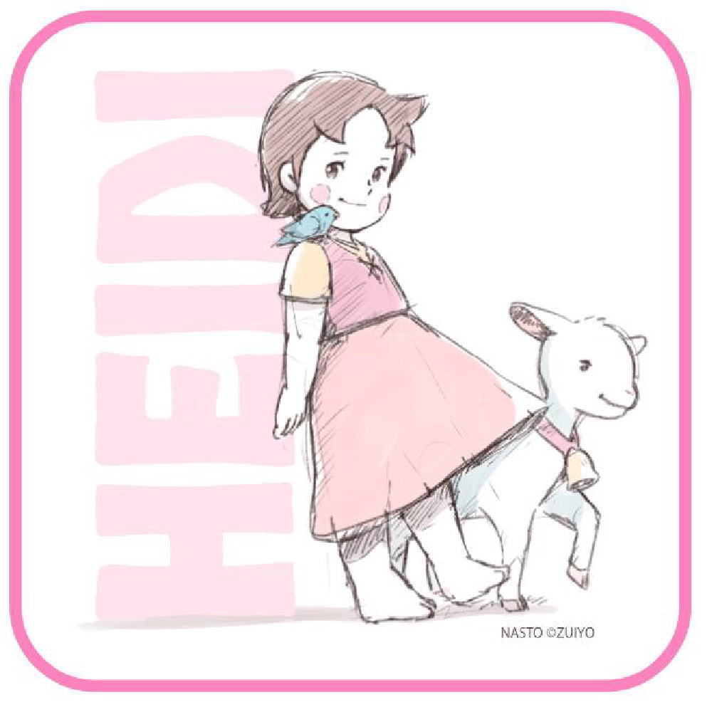 【アルプスの少女ハイジ】ガーゼミニタオル【寄りそいハイジ】【アニメ】【たおる】【ハンカチ】【ハンドタオル】【海】【プール】【アウトドア】【お出かけ】【子供】【キッズ】【雑貨】【グッズ】【かわいい】画像