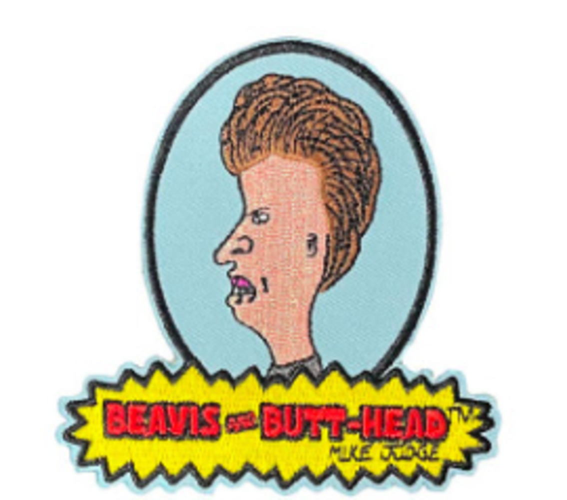ビーバス&バットヘッド　MTV ワッペン ワッペン ビーバス アンド バットヘッド Beavis and Butt-Head