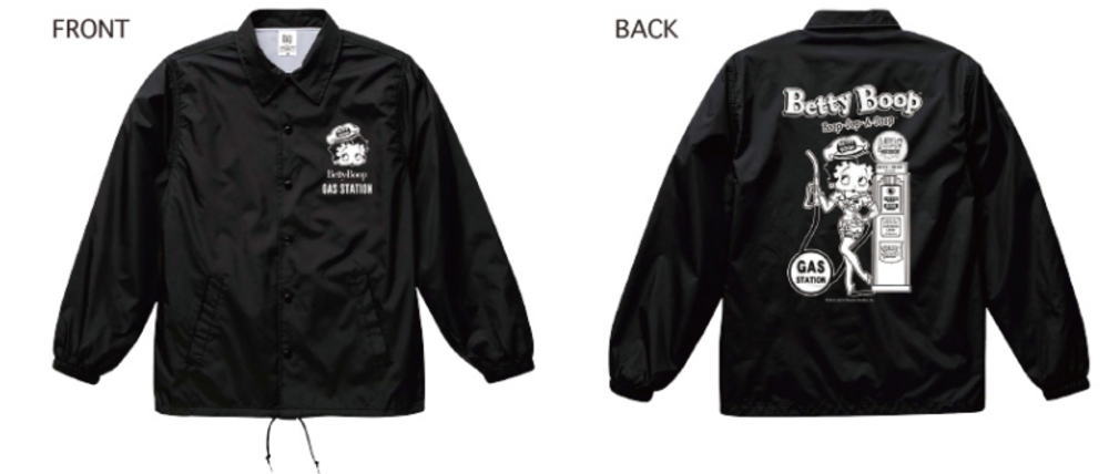 ショ159610  【アメリカン雑貨】【BettyBoop】【ベティ・ブープ】ナイロンコーチジャケット【M】【DINER】【USA】【アメキャラ】【服】【ジャケット】【アウター】【男女兼用】【レディース】【メンズ】【雑貨】【グッズ】【かわいい】 楽天市場】【送料無料】 アメリカン雑貨 BettyBoop ベティ・ブープ