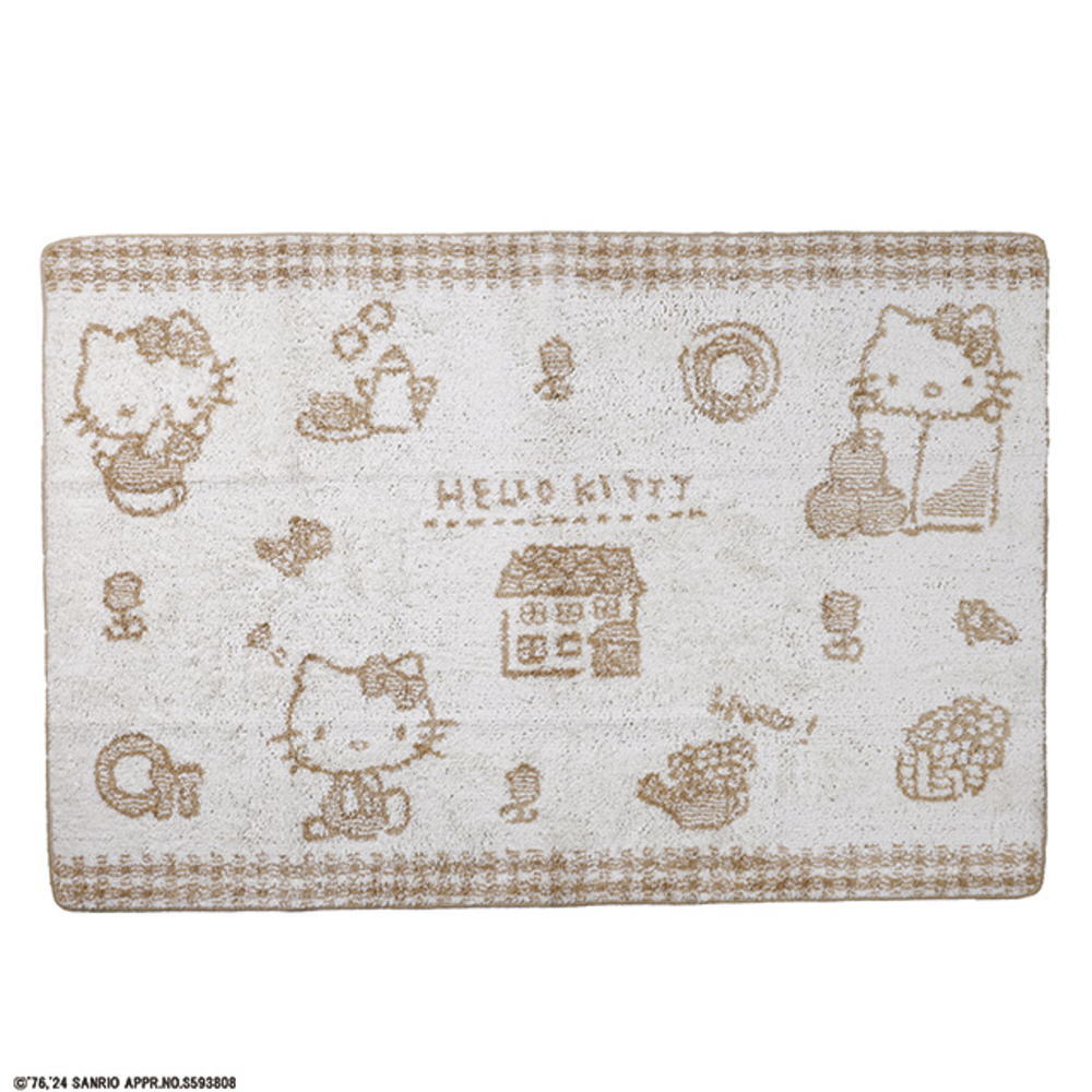 楽天市場】サンリオ ハローキティ キティ暮らし ラグマット(中) OPIST