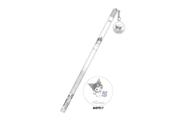 セット商品　20本入り　サンリオキャラクターズ　キャストチャーム付きえんぴつ2B　クロミ　鉛筆　エンピツ　ペンシル　筆記用具　文房具　学校　勉強　雑貨　グッズ　かわいい