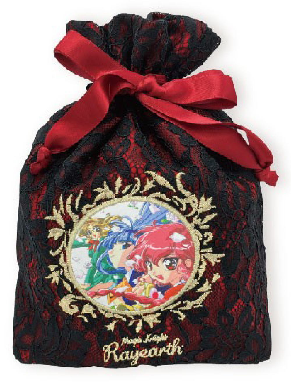 【魔法騎士レイアース】巾着【集合】【レース×刺?】【アニメ】【ポーチ】【ケース】【小物入れ】【袋】【収納】【子供】【キッズ】【雑貨】【グッズ】【かわいい】画像