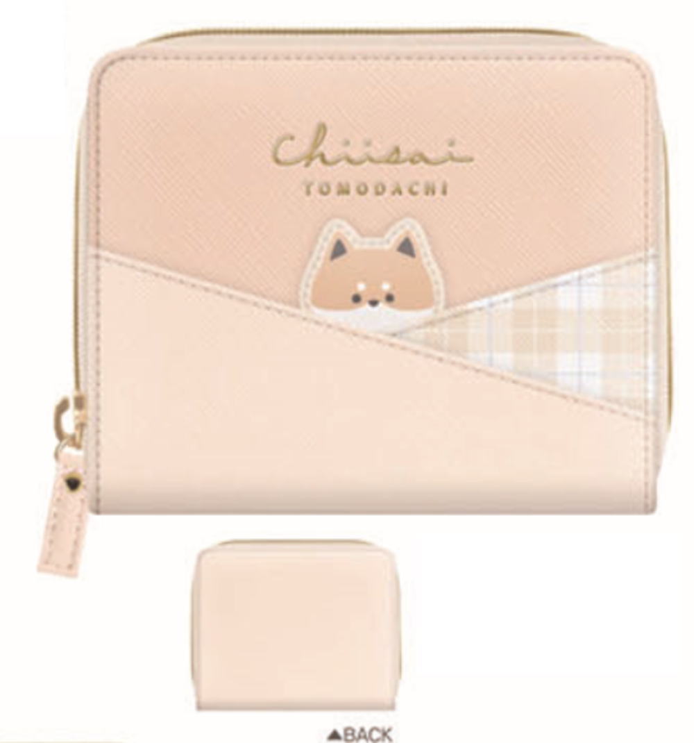 楽天市場】ぴょこふれ 二つ折り財布 シバイヌ柄 129764 [M便 1/4