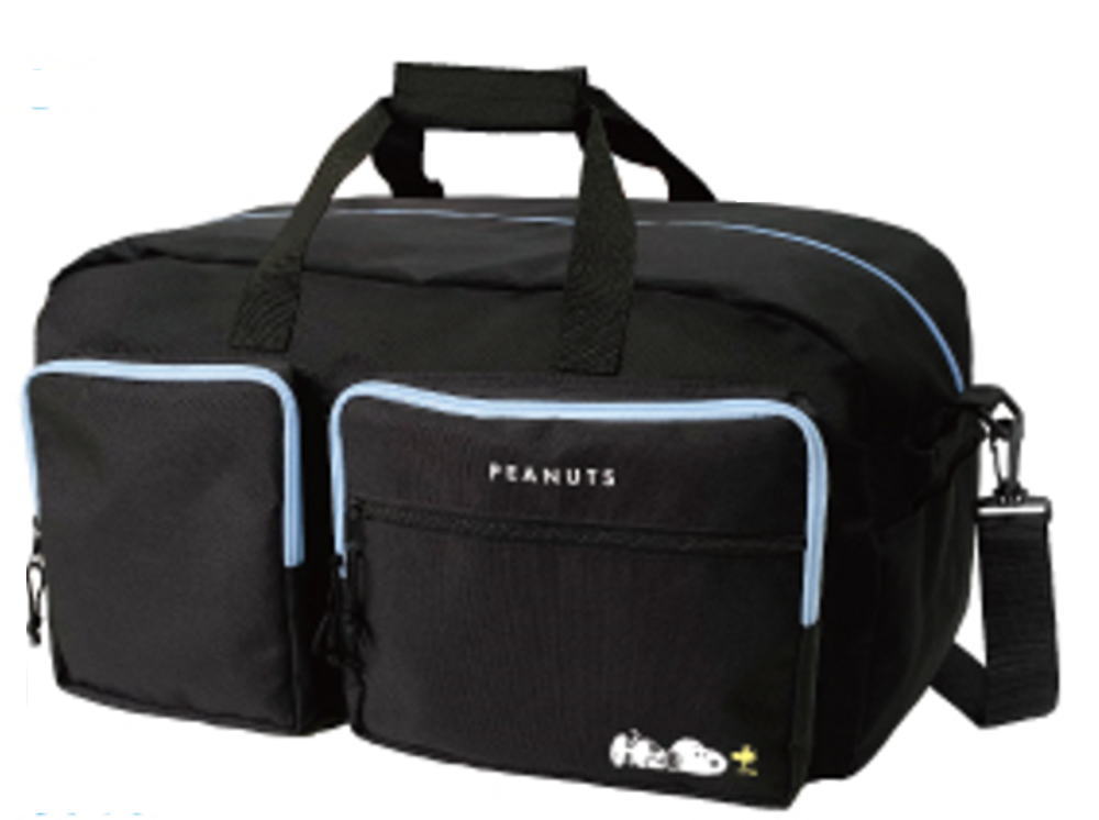 楽天市場】スヌーピー SNOOPY 撥水ボストンバッグネイビー 紺 RE-PET