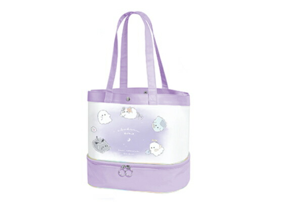 楽天市場】オバケーヌ サイドポケットクリアバッグ 120989