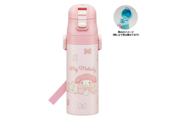 楽天市場】【送料無料】マイメロディ 2WAYステンレスボトル 430/470ml