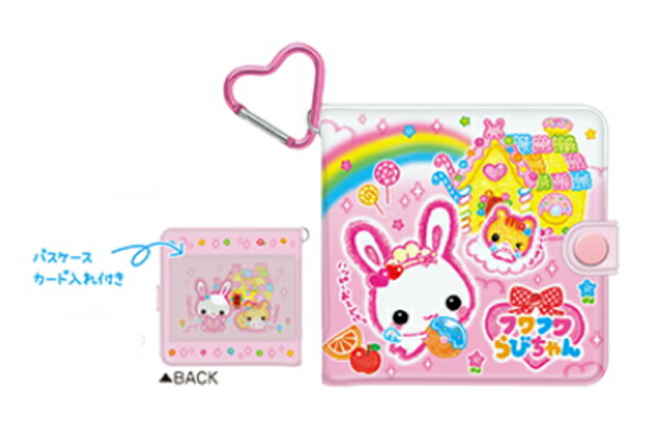 楽天市場】フワフワらびちゃん PVC財布 スイーツ 286639 ふわふわら
