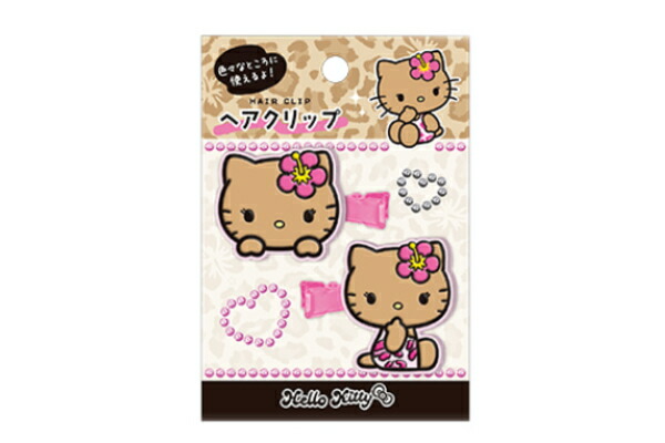 トロピカル　ハローキティ　サンリオ　平成レトロ　ヘアクリップ　マスコット　激レア トロピカル ハローキティ サンリオ 平成レトロ ヘアクリップ
