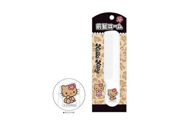 激レア 新品 ハローキティ トロピカル 髪飾り ヘアコーム ハワイ ハイビスカス 激レア】トロピカル ハローキティ 髪飾り ヘアコーム