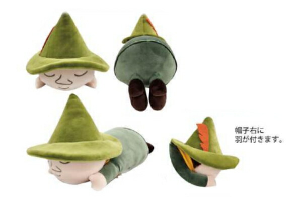 スナフキン　クッション Amazon.co.jp: ムーミン スナフキン クッションカバー 45 45