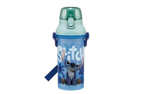 【ディズニーキャラクター】抗菌食洗機対応直飲みプラワンタッチボトル【480ml】【リロアンドスティッチ】【アニメ】【映画】【マグ】【ボトル】【水筒】【遠足】【お出かけ】【アウトドア】【子供】【キッズ】【雑貨】【グッズ】【かわいい】【TE】画像