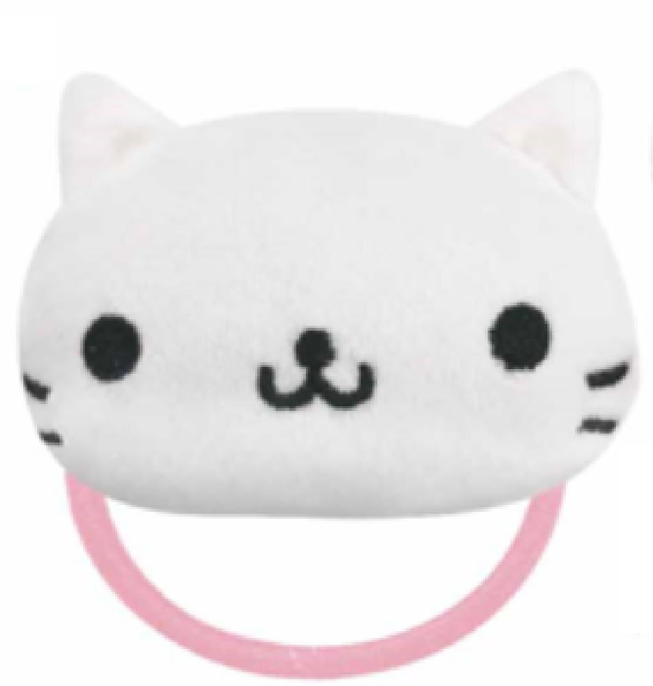 楽天市場】にゃんにゃんにゃんこ フェイスマスコットヘアゴム 435519