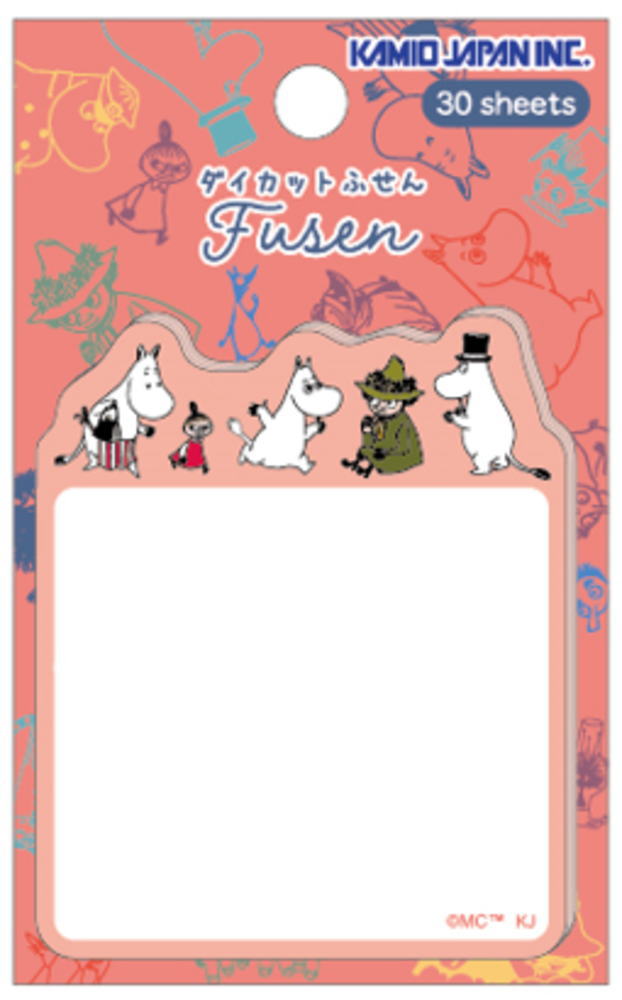 【送料無料】　【10個セット】　セット　セット商品　日本製　ムーミン　Moomin　ダイカット付箋ライン　ALLSTAR　リトルミイ　アニメ　ふせん　メモ　文房具　学校　勉強　雑貨　グッズ　かわいい