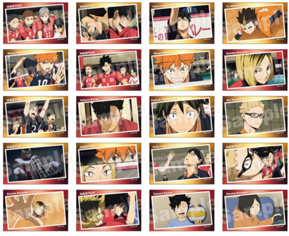 【送料無料】　【20個セット】　セット　セット商品　ハイキュー！！　トレーディングサテンステッカーアニメ　漫画　推し　推し活　ステッカー　シール　文房具　コレクション　雑貨　グッズ　かわいい　TE